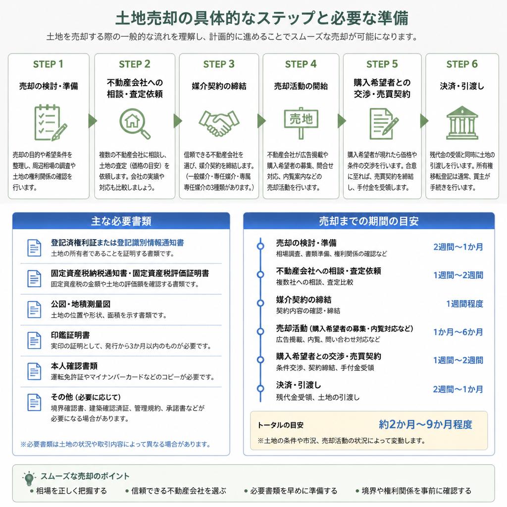 土地売却の流れを徹底解説
